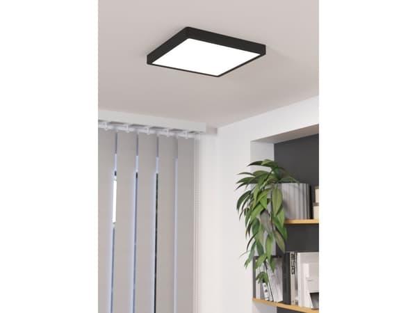 EGLO FUEVA 5 LED plafond i sort stål