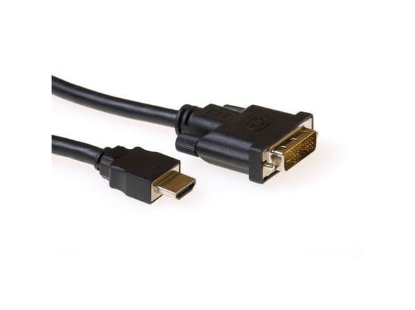 ACT HDMI A - DVI D SL M/M    5.00M