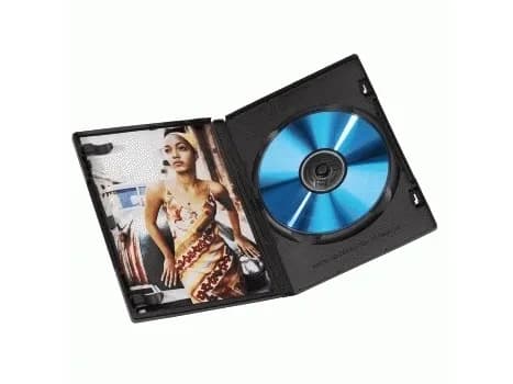 Hama - Cd-böcker för lagring av DVD'er - sort (pakke med 5)