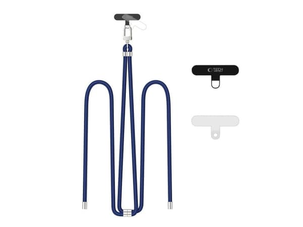Tech-Protect C7S rem för crossbody med leash - marinblå