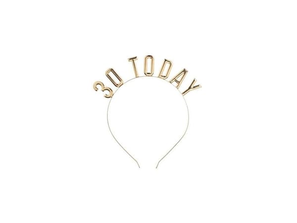 30 Today guld hårbøjle