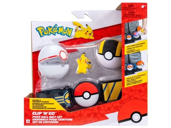 Pokémon Clip ’n Go bältessats Pikachu