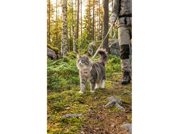Dogman Air Mesh-sett til katt beige