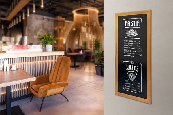 Securit® pitkä lauta teak-kumipuuta (M)