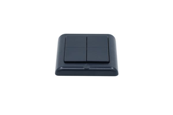 Shelly BLU Wall Switch 4 ZB DK - Charcoal Gray