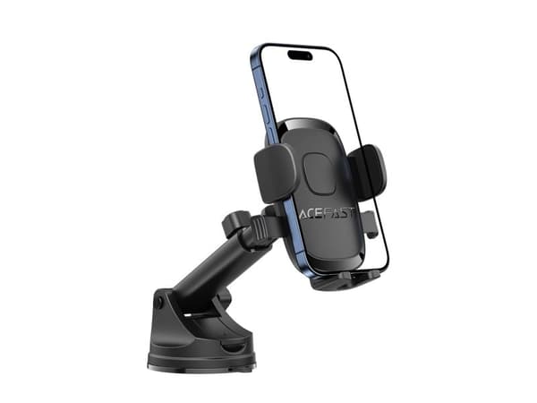 Acefast D57 Car Mount with Suction Cup for Dashboard/Windshield - Black