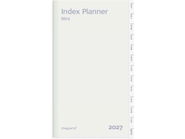Index Planner mini månadskalender REFILL 2027