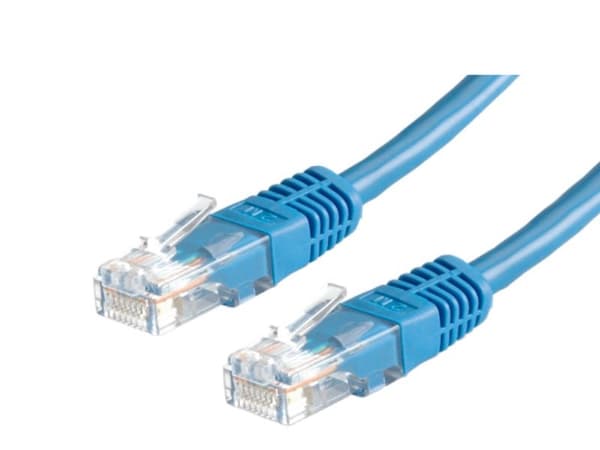 VALUE UTP Patch Cord Cat.6, blue 5 m, U/UTP (UTP)