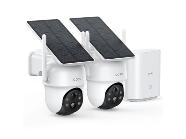 aosu SolarCam D1 Classic-sett – 2 kameraer