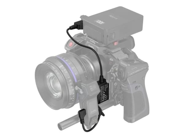SmallRig 3266, 0,5 m, Sort, USB-C, D-Tap, Hankjønn/hankjønn, 33 mm