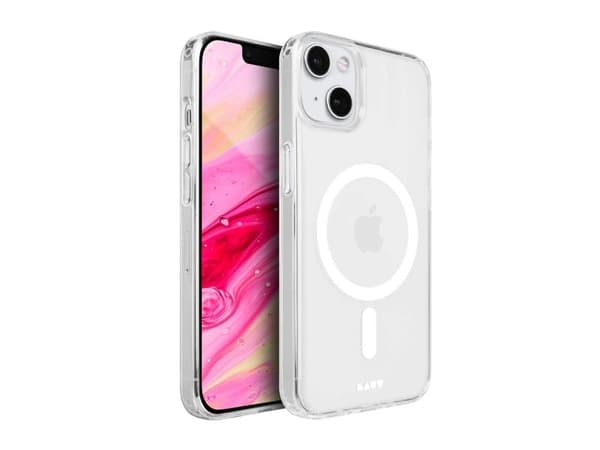 LAUT CRYSTAL-M, Mobilskal, Apple, iPhone 14 Plus, 17 cm (6.7"), Translucent, Vit