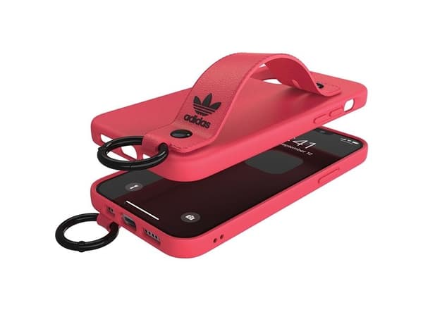 Adidas OR håndstropp-etui til iPhone 12 / iPhone 12 Pro - rosa