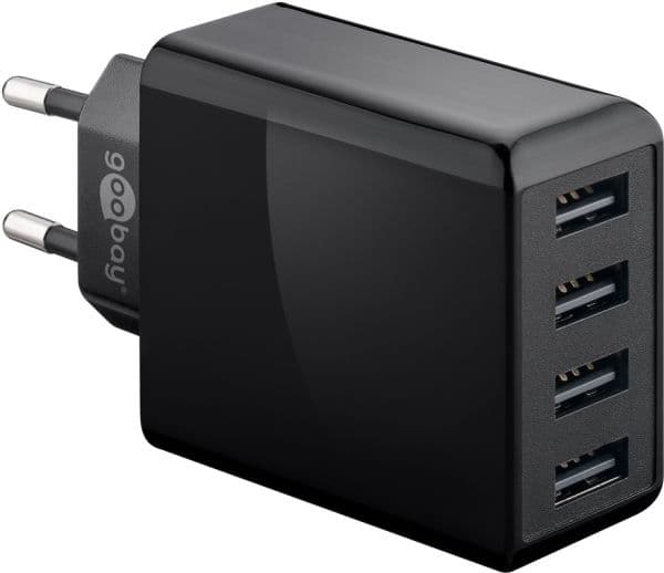 Goobay 44953, Innendørs, AC, 5 V, Sort