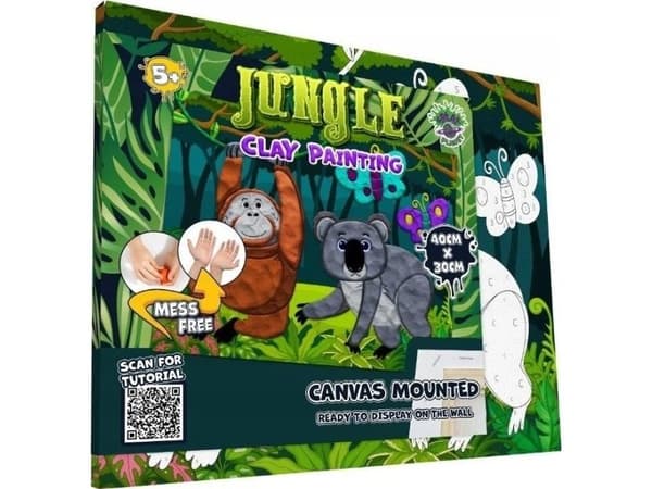 Plastelina lappesett - Jungle