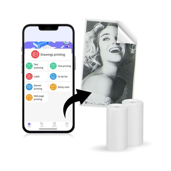 EasyPix Easypix InstantFUN P1 Pocket Printer fotoprinter