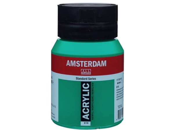 AMSTERDAM AAC 500ML PERM.GREEN DP Jar 500 ml