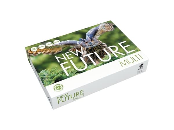 Multifunktionspapper New Future Multi A4 75 g förpackning 5 x 500 ark