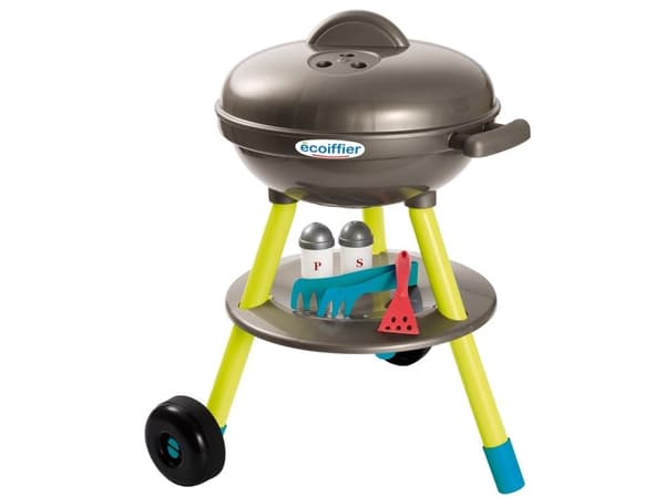 Sort kuglegrill m/tilbehør