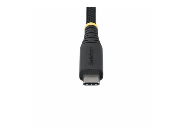 StarTech.com 3m USB-C Charging Cable, 240W, Silicone Jacket w/Braid - USB-kabel - USB-C (hane) till USB-C (hane) - USB 2.0 - 48 V - 5 A - 3 m - utö...