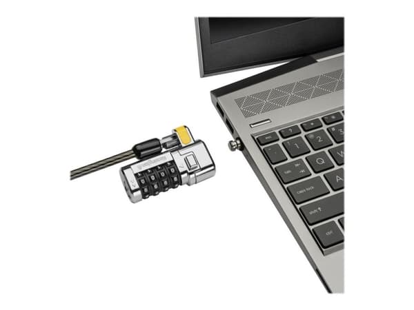 Kensington ClickSafe Universal Combination Laptop Lock - Master Coded - Sikkerhetskabellås - 1.8 m