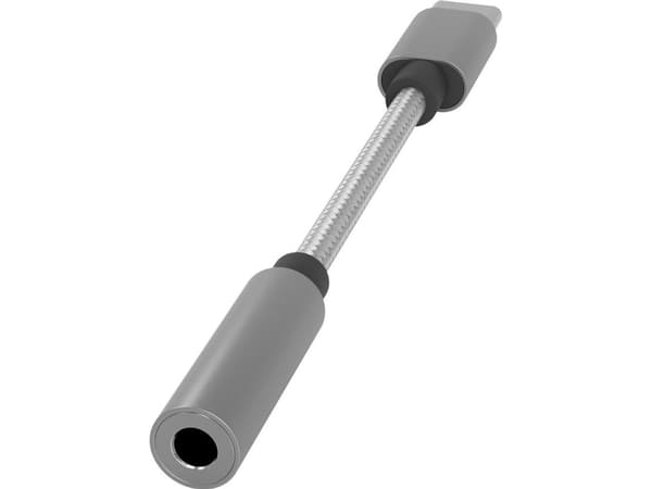 Terratec 284535, Sølv, USB C, 3.5mm, Hankjønn, Hunkjønn