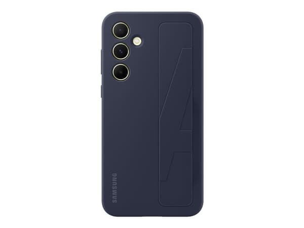 SAMSUNG Case Standing Grip Galaxy A55 Blue Black