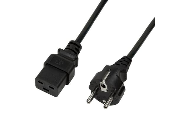 LogiLink CP151, 1 m, CEE7/7, IEC C19, 250 V