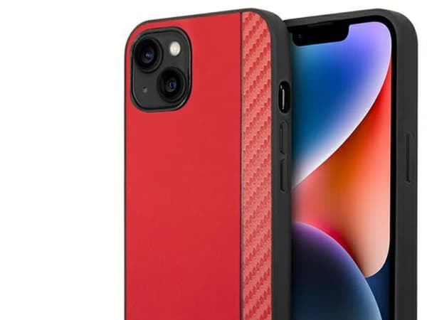 Ferrari FEHCP14MAXRE iPhone 14 Plus 6.7" red/red hardcase Carbon