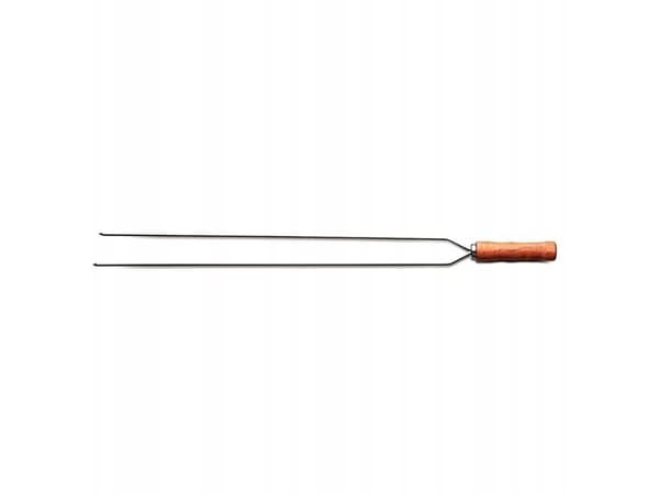 Kaksoisvarras puukahvalla 65 cm pitkä