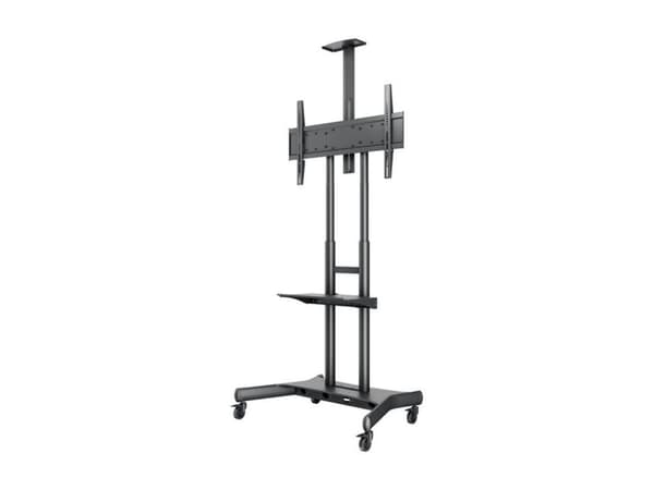 Multibrackets M Public Floorstand Basic 180 - Stativ - for flatpanel / videokonferansesystem - svart - skjermstørrelse: 55"-80"