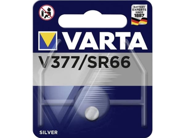 Varta V 377 - Batteri SR66 - sølvoksid - 27 mAh