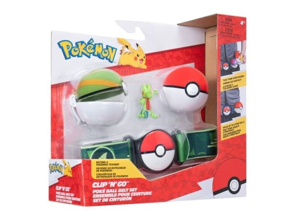 Pokemon Clip N Go vyö setti Tr eeko