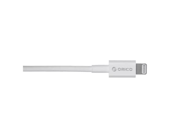 ORICO LIGHTNING-KABEL MFI-CERTIFIERAD, VIT,18W, 1M