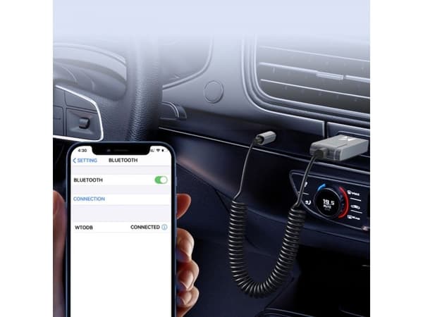 Bluetooth-adapter Wozinsky WTODB Bluetooth 5.3 / AUX-lydmottaker