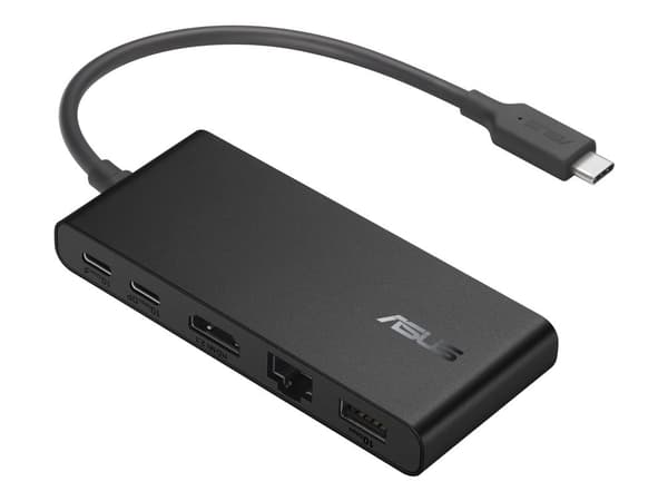 ASUS Dual 4K USB-C Dock - Dokkingstasjon - USB-C - HDMI, USB-C - 1GbE