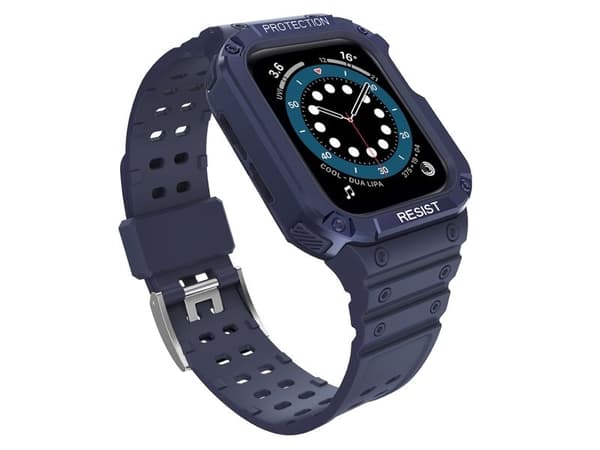Protect Strap-rem til Apple Watch 38/40/41 mm rustbeskyttet rem - blå