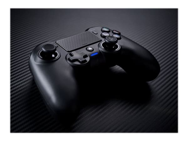 NACON ASYMMETRIC WIRELESS CONTROLLER - Spelkontroll - trådlös - Bluetooth - svart - för PC, Sony PlayStation 4