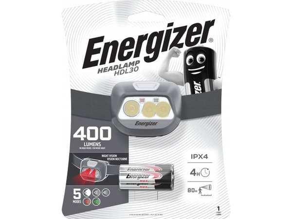 LATARKA ENERGIZER FORLYGTE HDL30 3AAA 400 LM