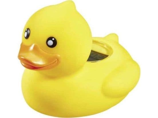 TFA Ducky - Termometer for spedbarnsbadekar - trådløs - gul
