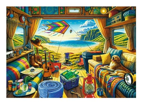 Trefl Premium Plus Quality Tea Time, 1000 stykker, Kunst