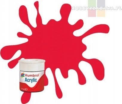 Acrylmaling arrow red 14 ml klar