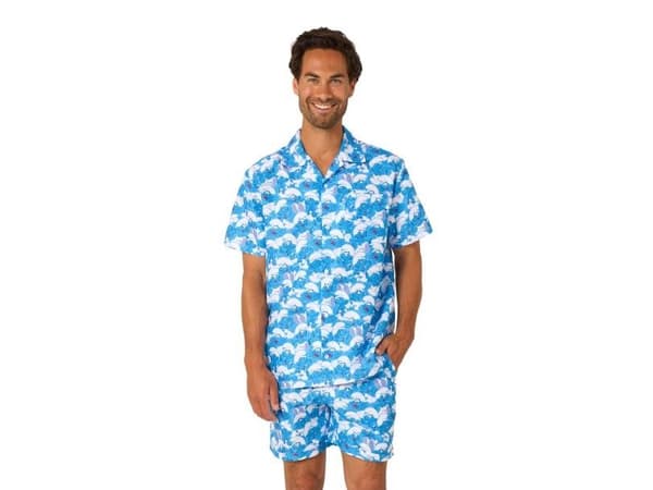 OppoSuits Smurfene sommerdrakt