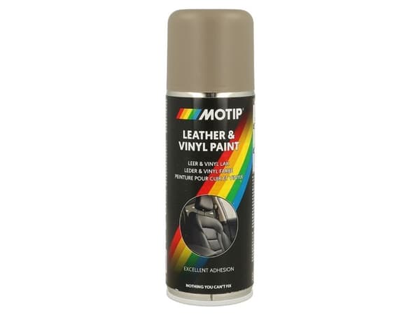 Motip läder- och vinylfärg Beige/Grå 200 ml