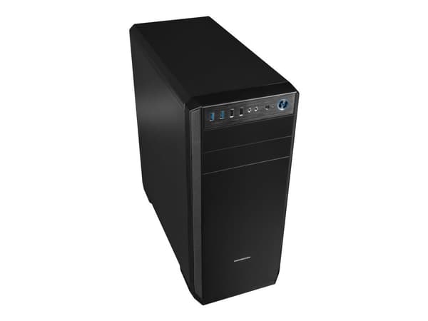MODECOM OBERON Pro Silent - Torni - ATX - ei virtalähdettä - musta - USB/ääni
