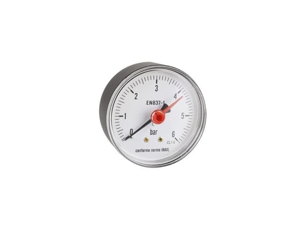 ICMA manometer 63 mm 1/4" 6 bar