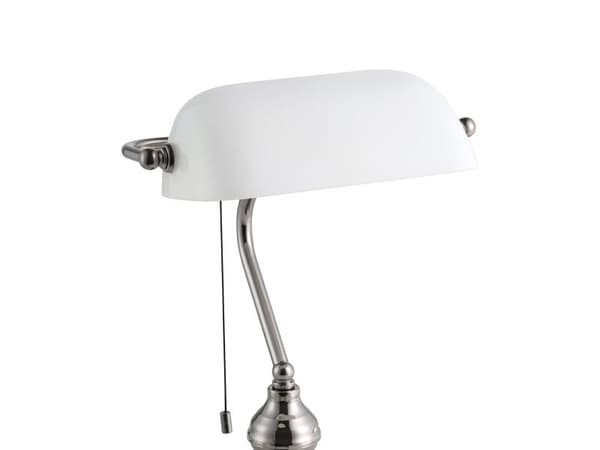 EGLO BANKBORD H390 RÖKSTÅL/VIT
