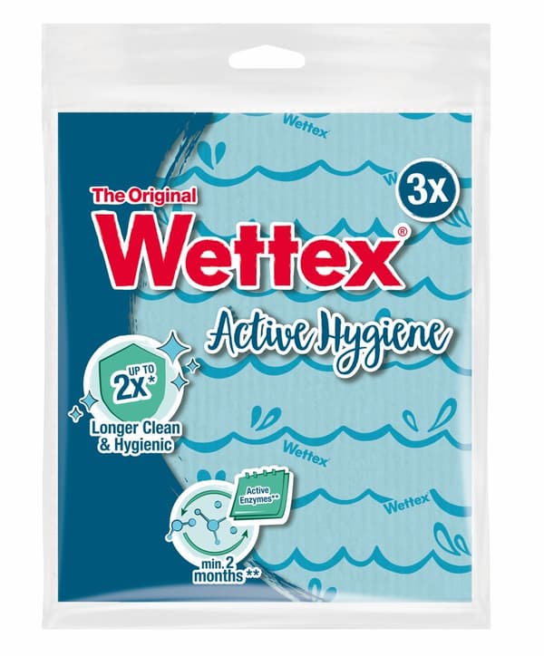 Wettex Active Hygiene Classic, 3 stk.