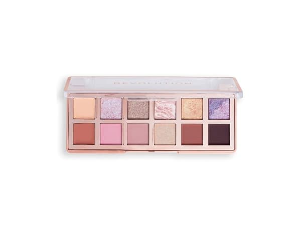 Makeup Revolution The True Icon Bronze Eyeshadow Palette Cream Matte