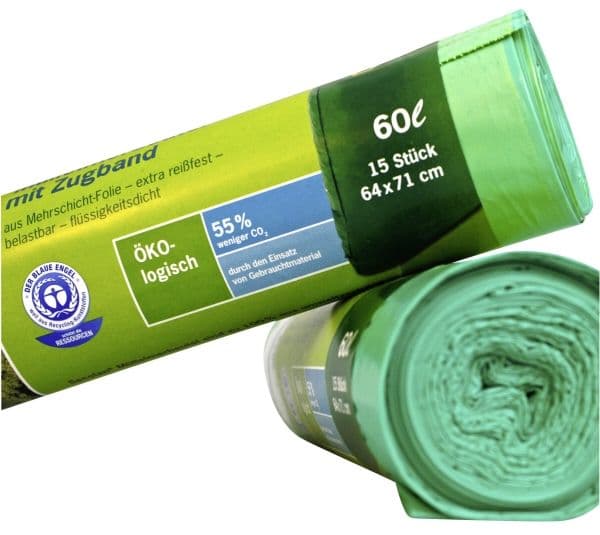 Secolan avfallspåsar 60L 15 st. (241006)