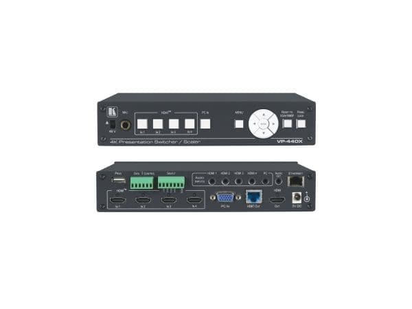 Kramer VP-440X - A/V-svitsjer / skalerer / HDBaseT-omformer